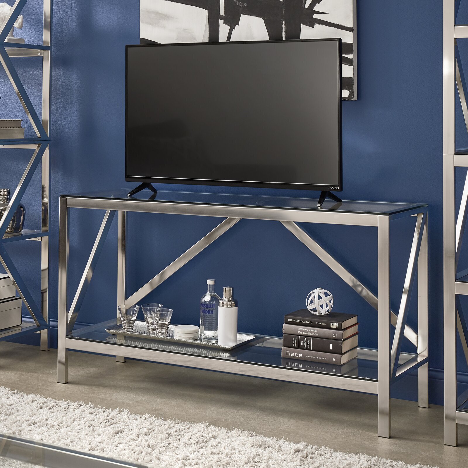 Glass TV Stands Ideas on Foter