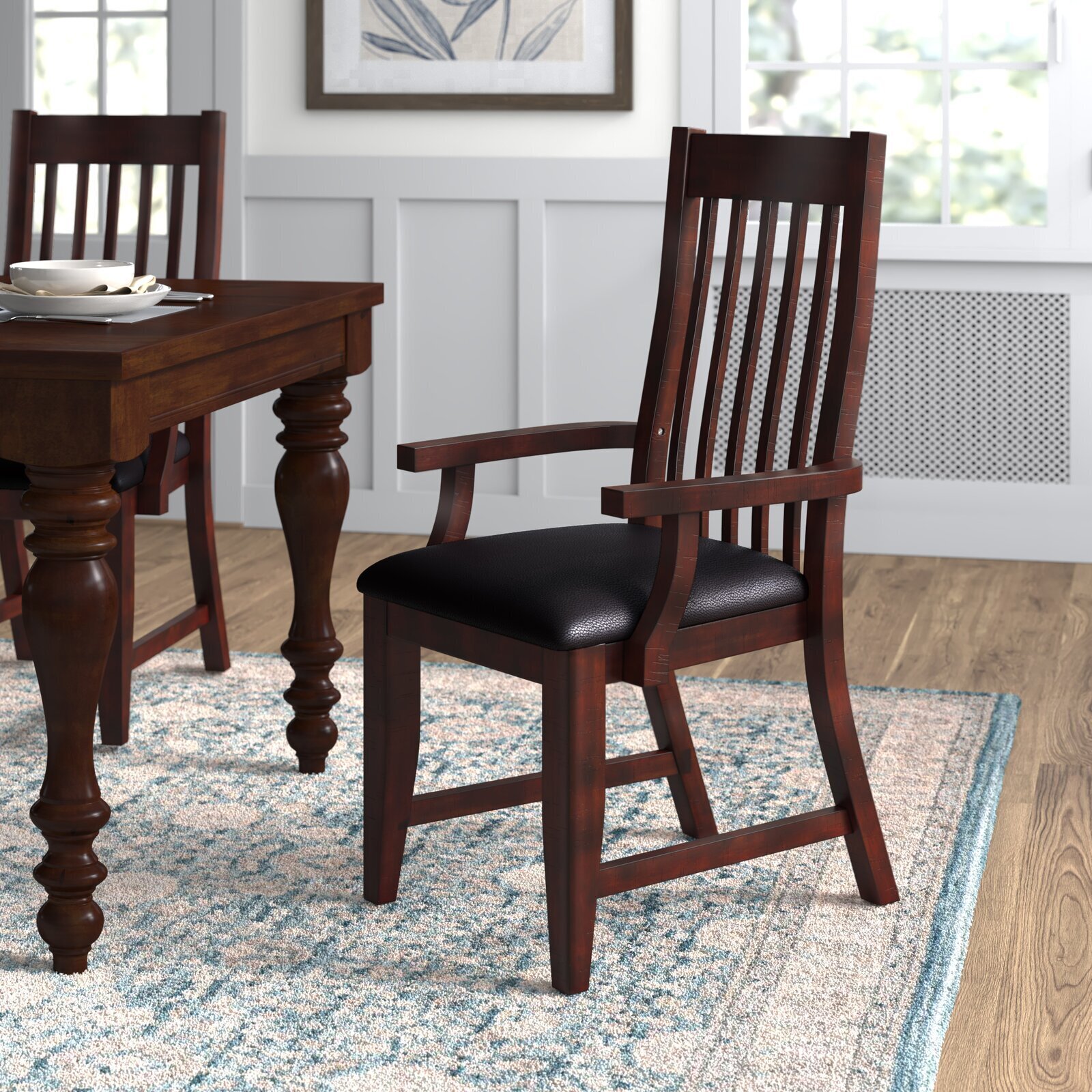 Wooden Chairs With Arms