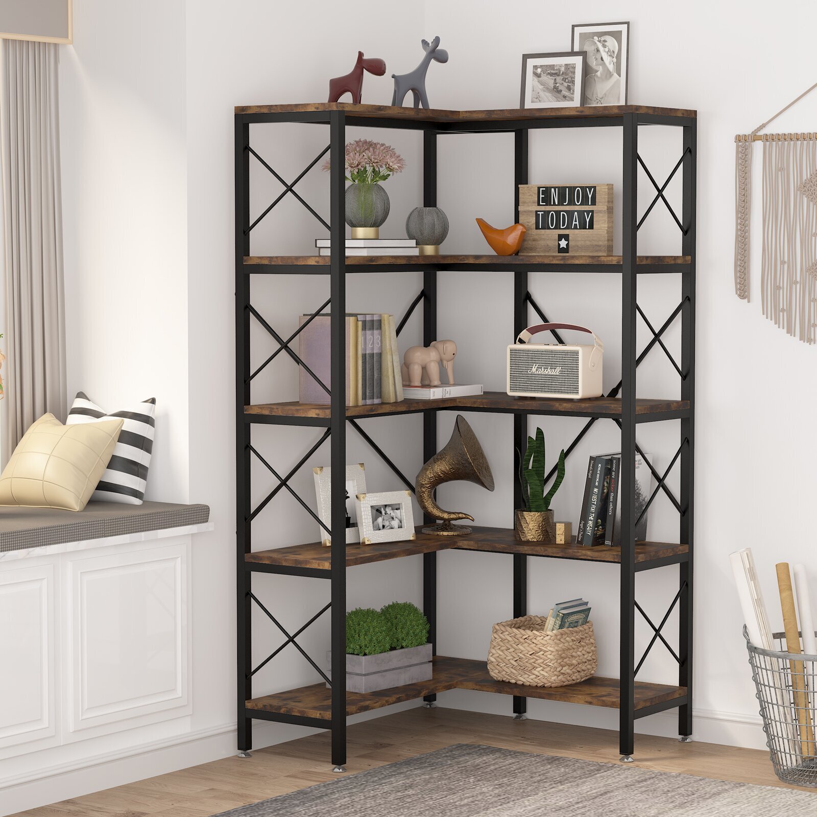 Corner Shelf Unit Foter