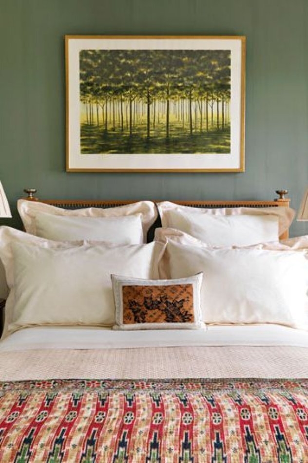 30 Dark Green Accent Wall Ideas Foter