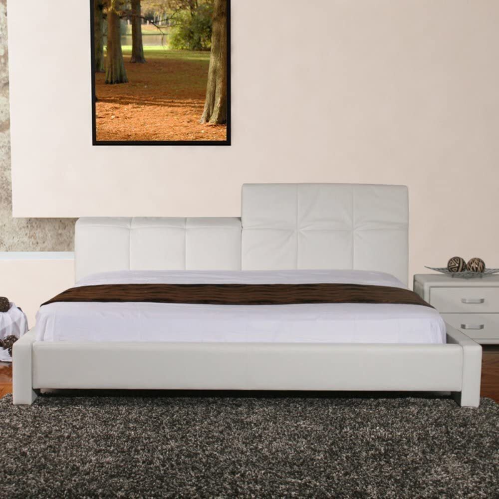 White Leather Headboard King Size Ideas on Foter