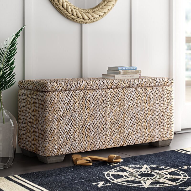 Rattan Storage Benches Foter