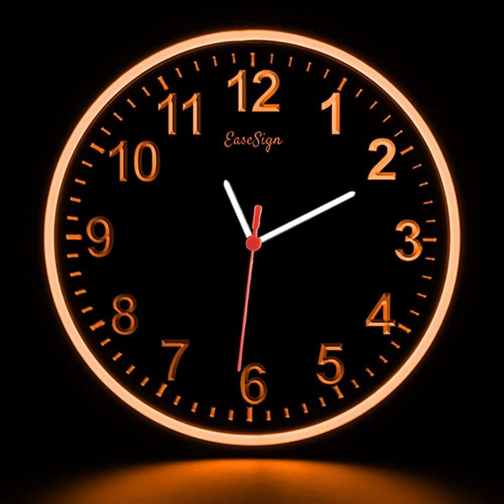 Neon Wall Clocks Foter