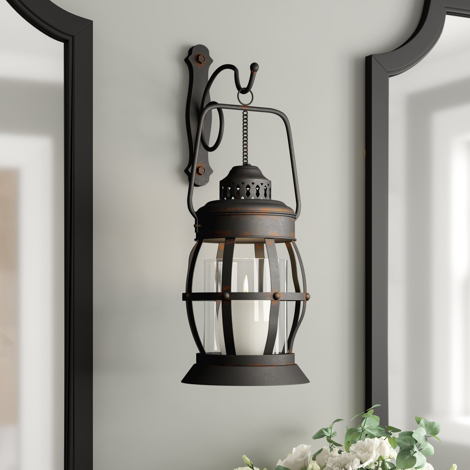 Hurricane Candle Sconces Wall Foter