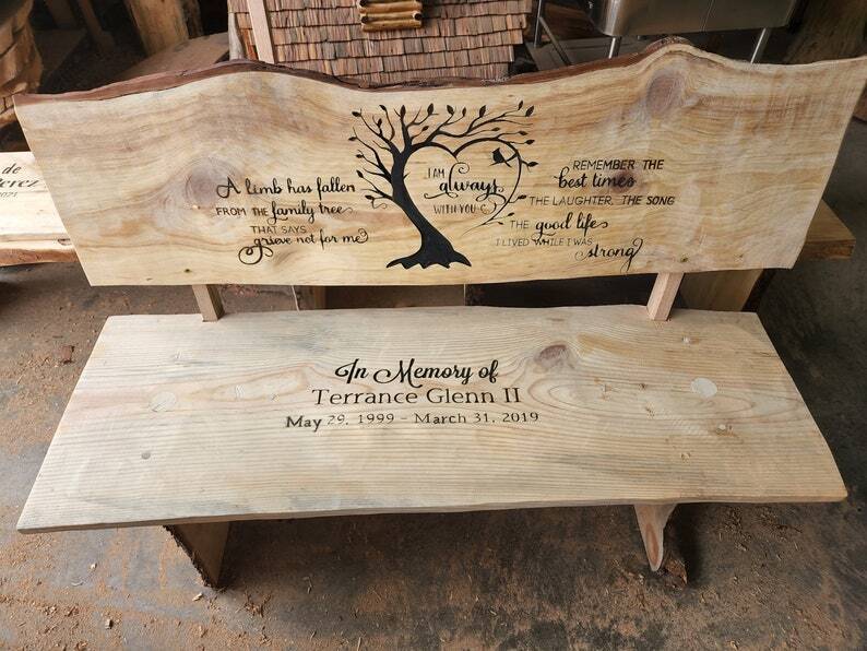 Memorial Garden Benches Foter