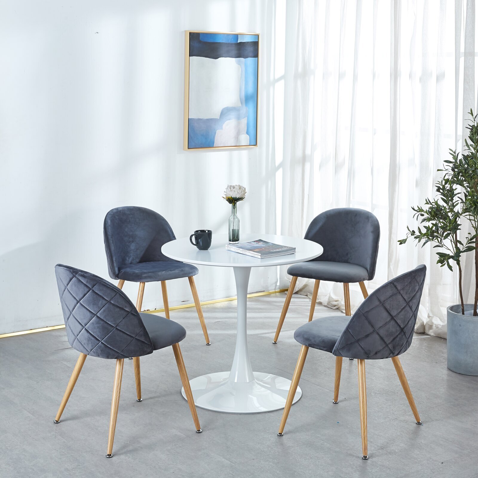 Round Breakfast Nook Table Ideas on Foter