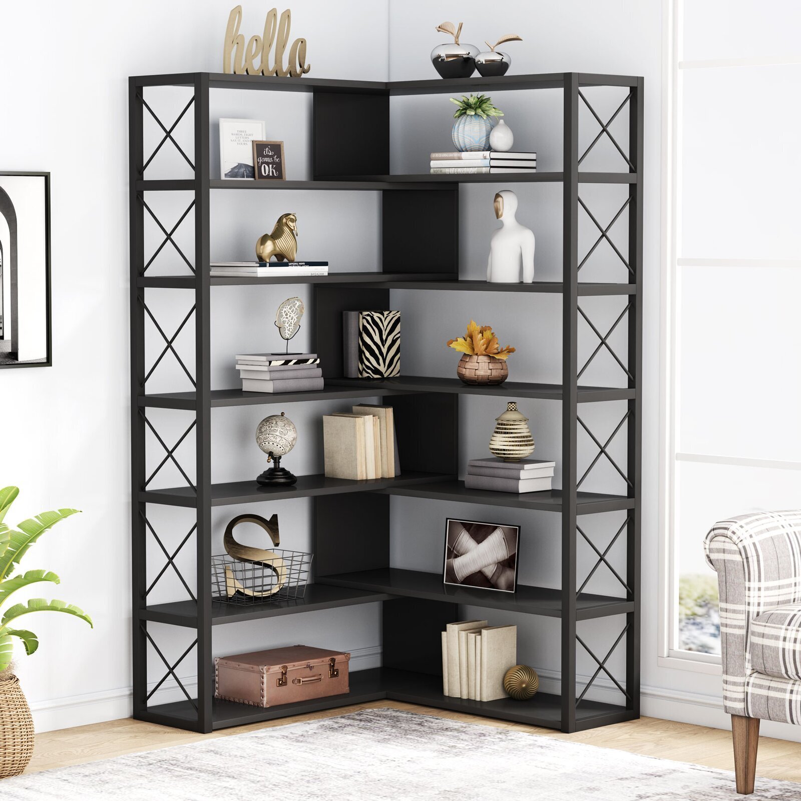 Corner Bookcase