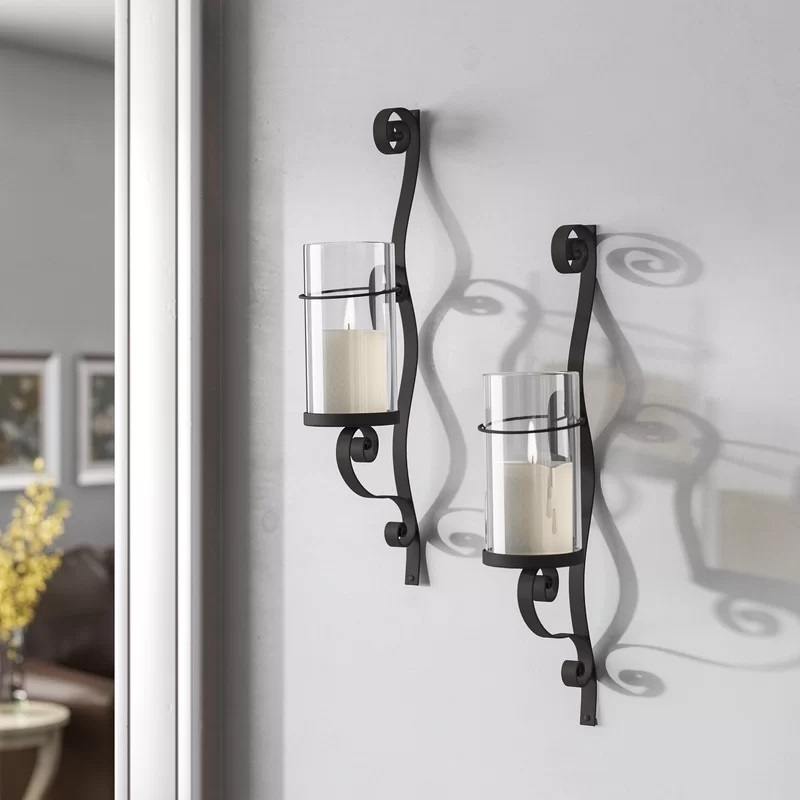 Hurricane Candle Sconces Wall Foter