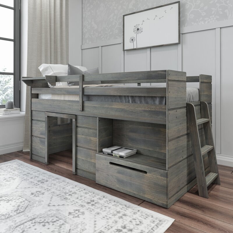 Twin Loft Bed With Storage Underneath Ideas on Foter