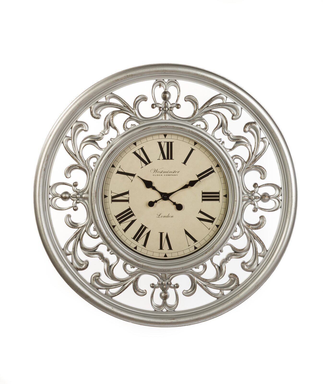 Silver Wall Clocks Ideas on Foter