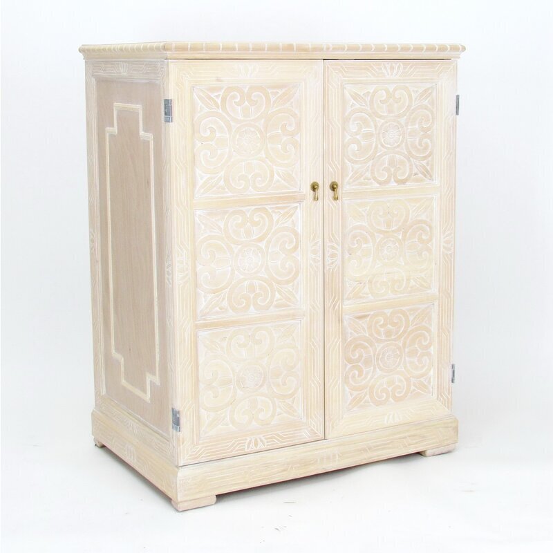 TV Armoire With Pocket Doors Foter