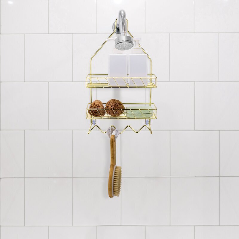 Brass Shower Caddy Foter