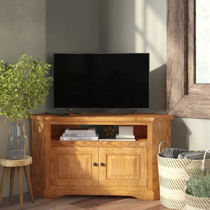 Oak Corner TV Stands Foter