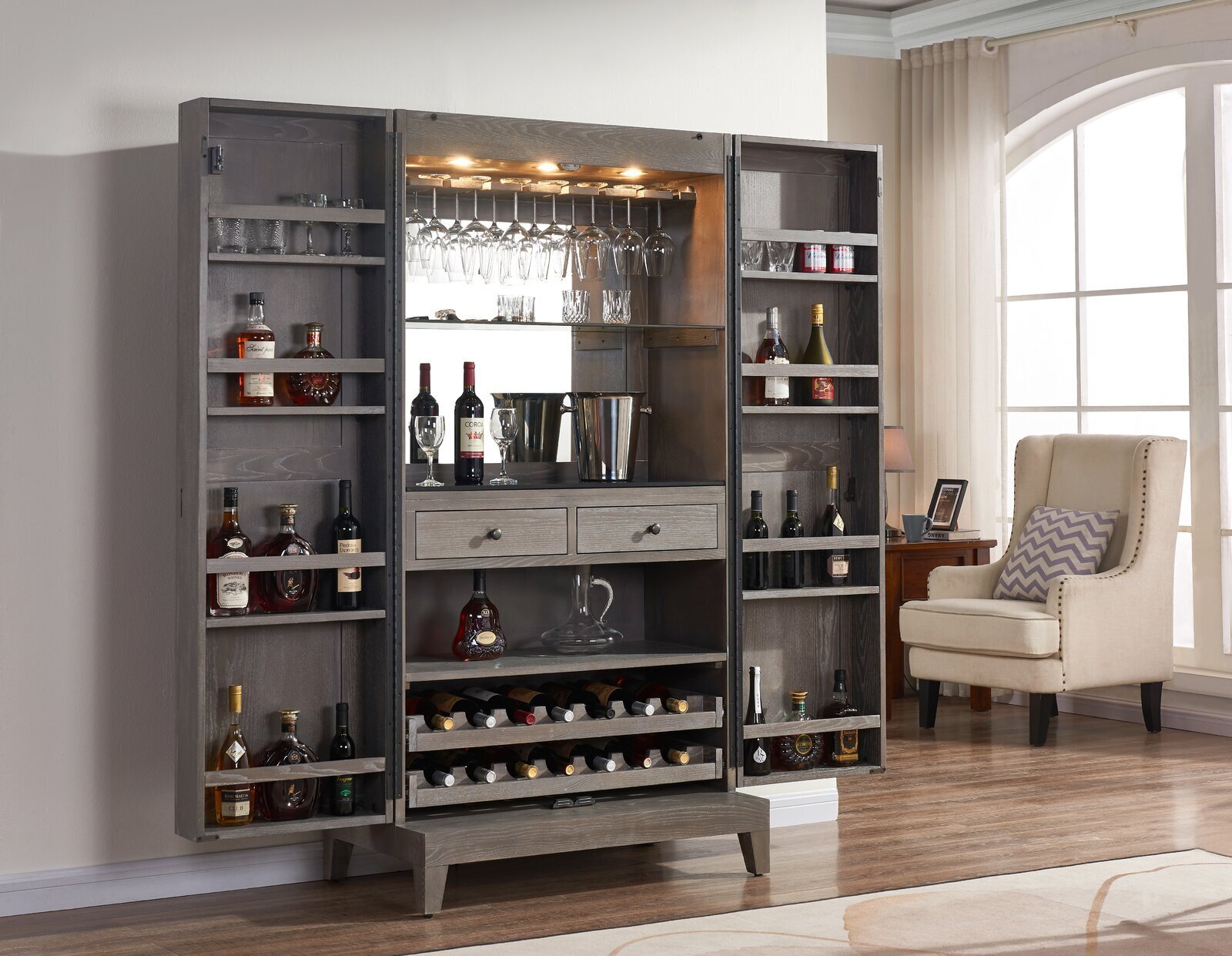 Oak Home Bars Ideas on Foter