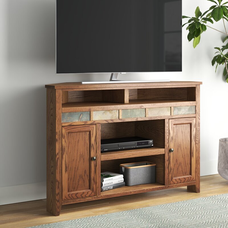 Oak Corner TV Stands Foter