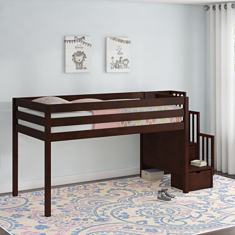Loft Beds With Stairs And Storage Foter