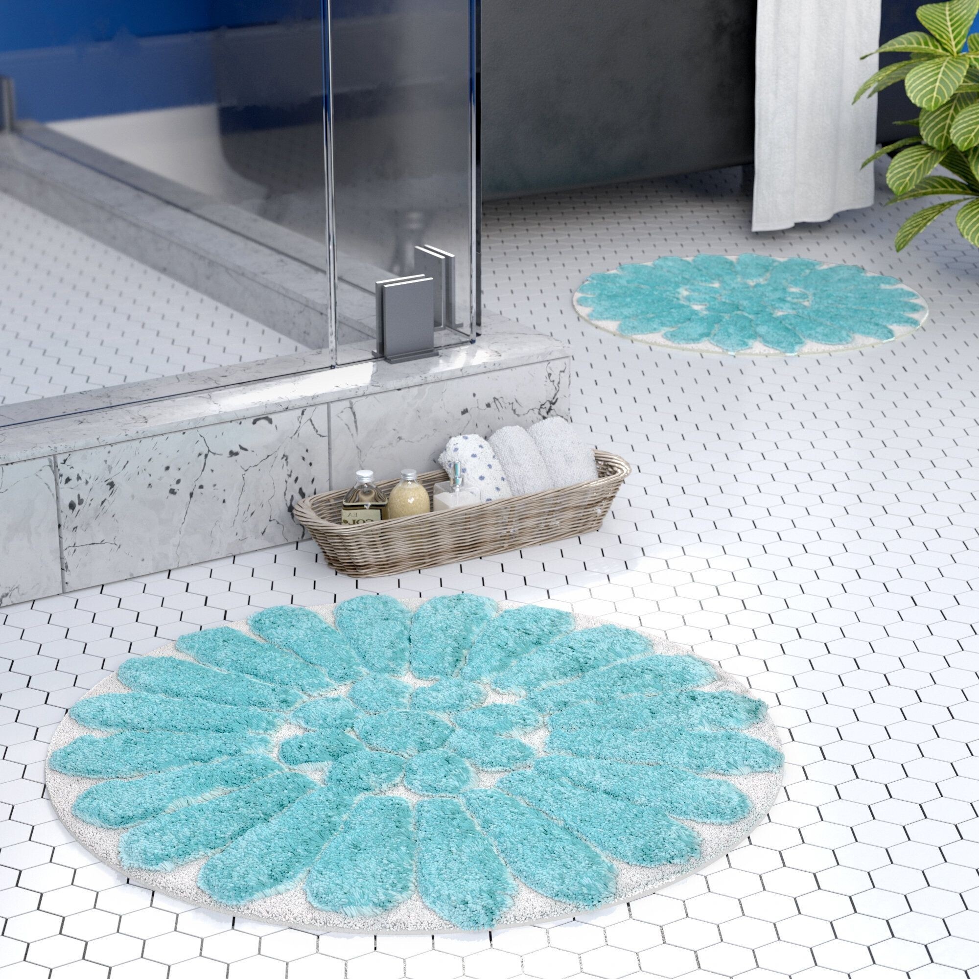 Unique Designer Bath Rugs Foter