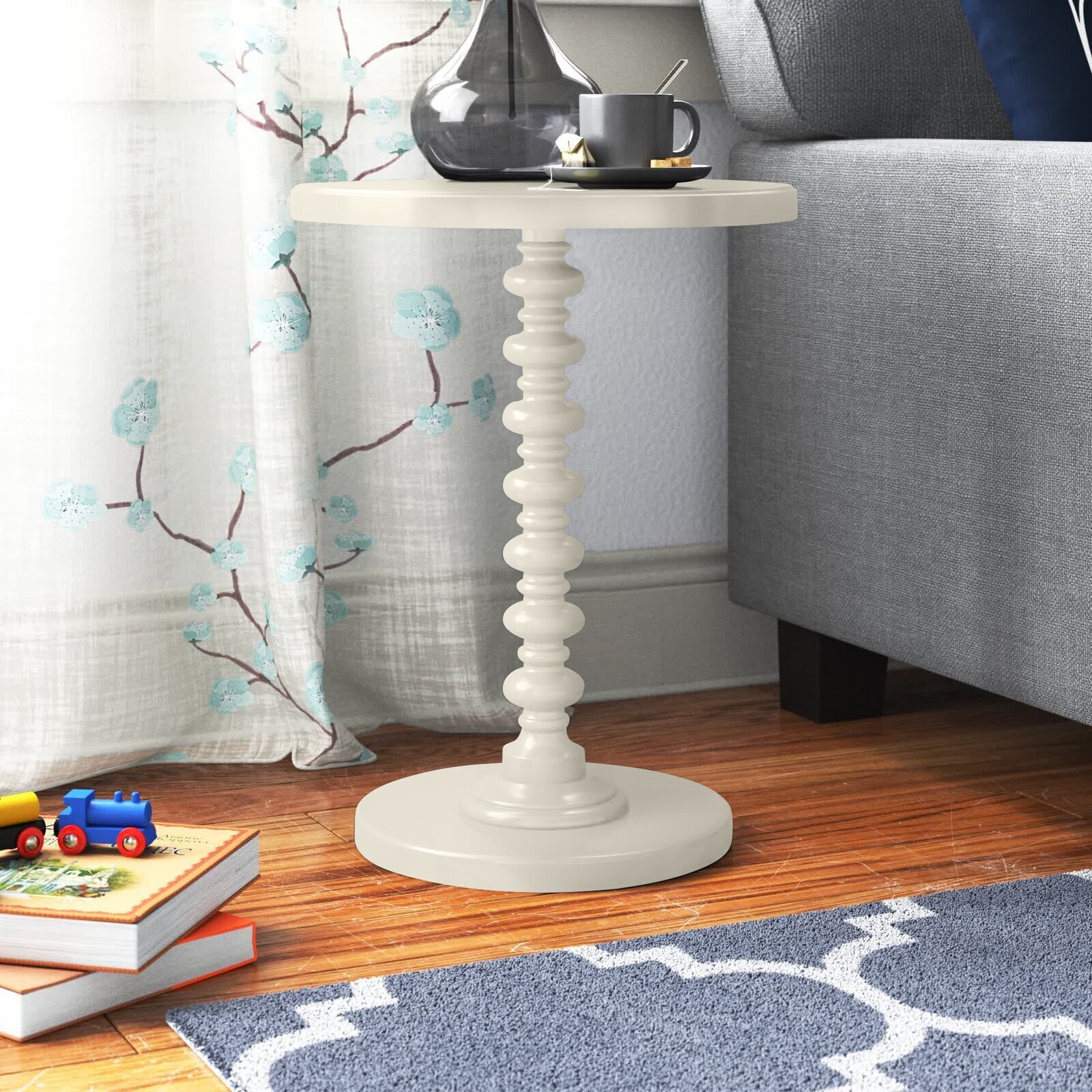 Pedestal Side Table Foter