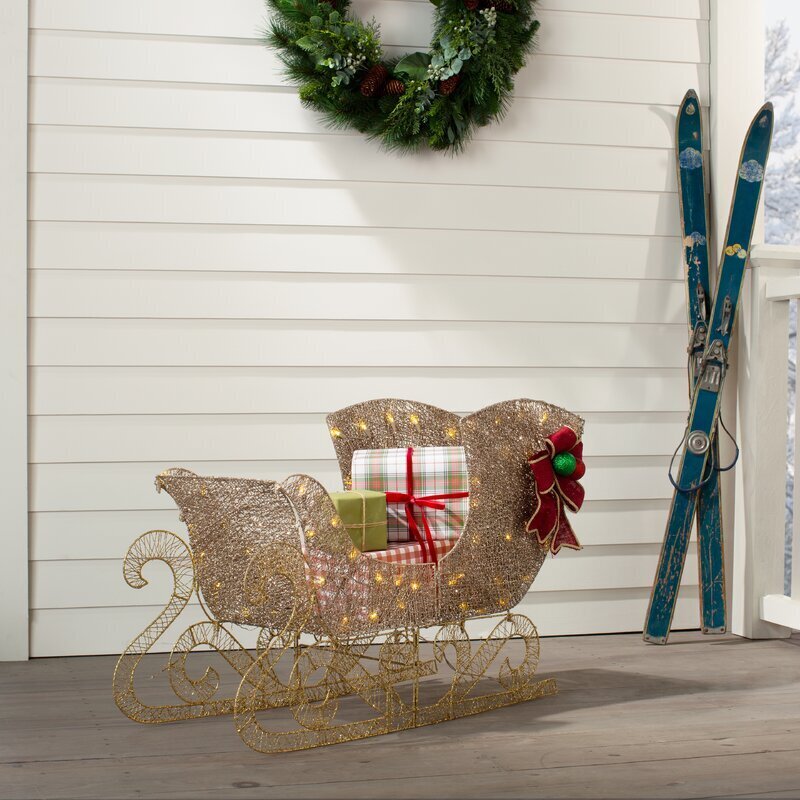 Outdoor Santa Sleigh Foter