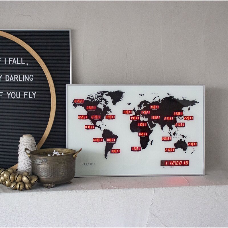 Time Zone World Wall Clocks Ideas on Foter