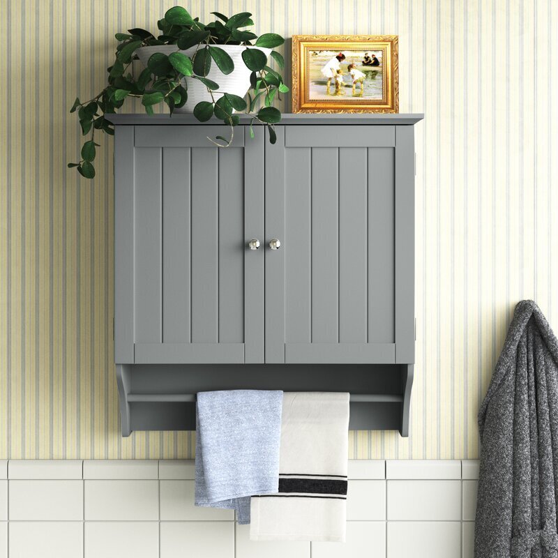 Espresso Bathroom Wall With Towel Bar Matttroy