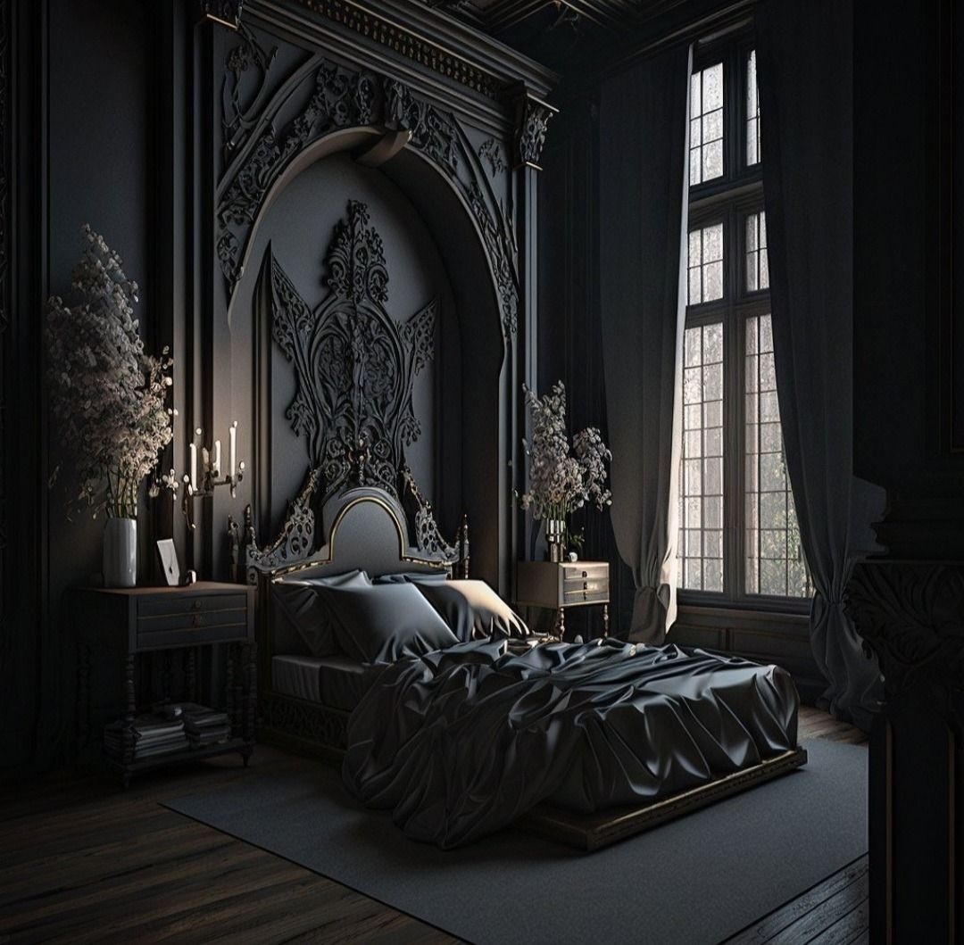 Gothic Interior Bedroom