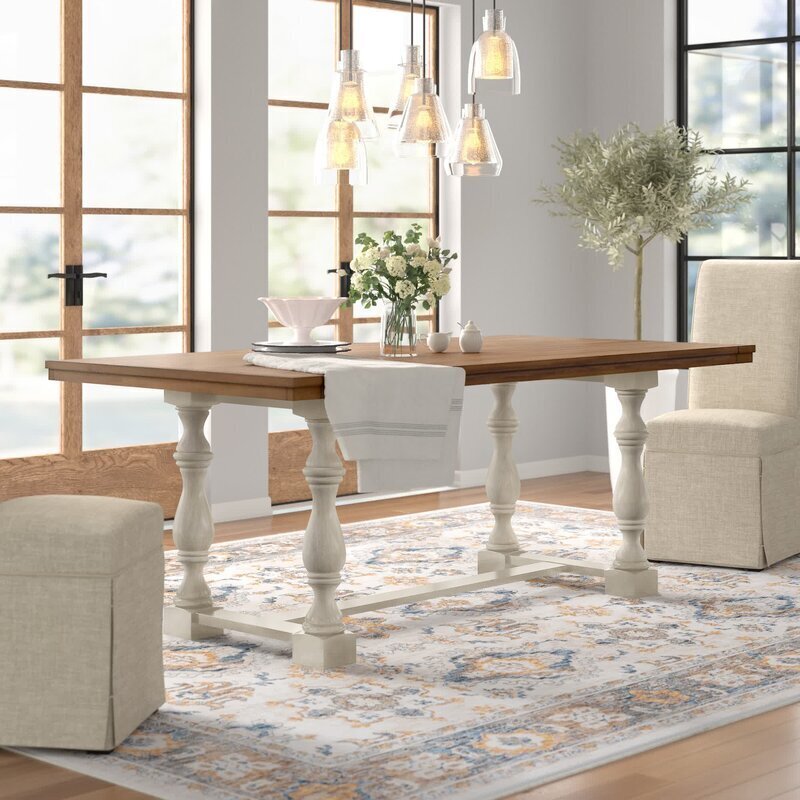 White Distressed Dining Table Ideas on Foter