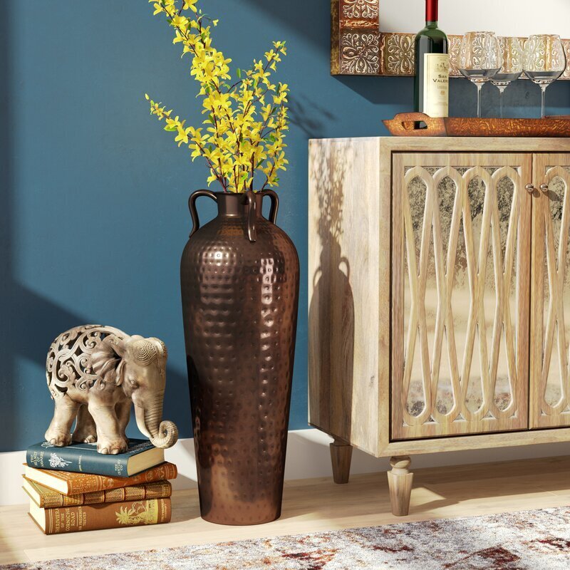 Tall Metal Floor Vases Foter
