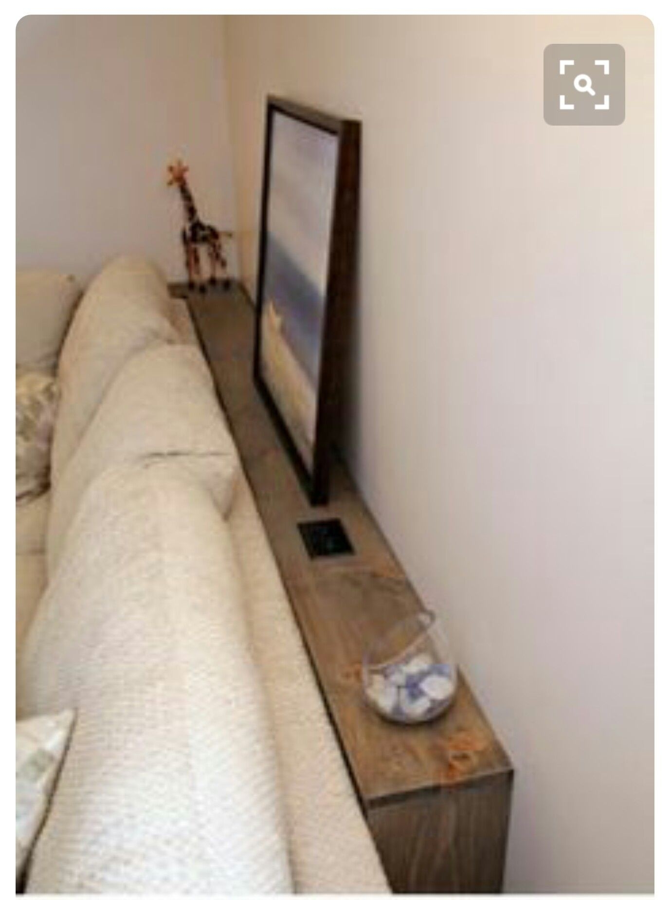 Narrow Sofa Back Table Baci Living Room