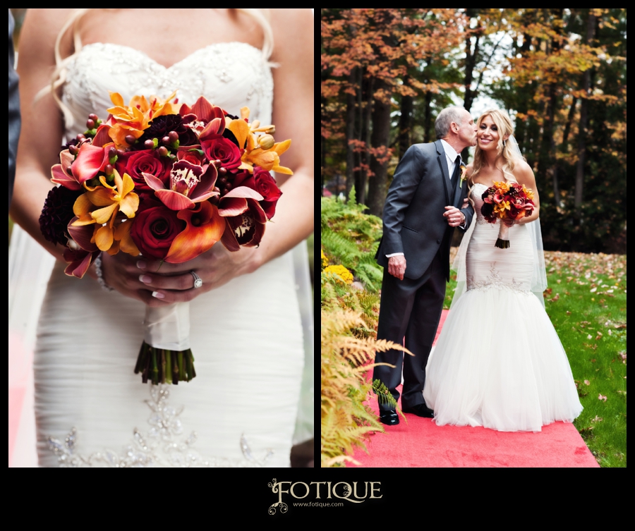 Kelly & Mike's Fall Wedding at the Vesper Country Club