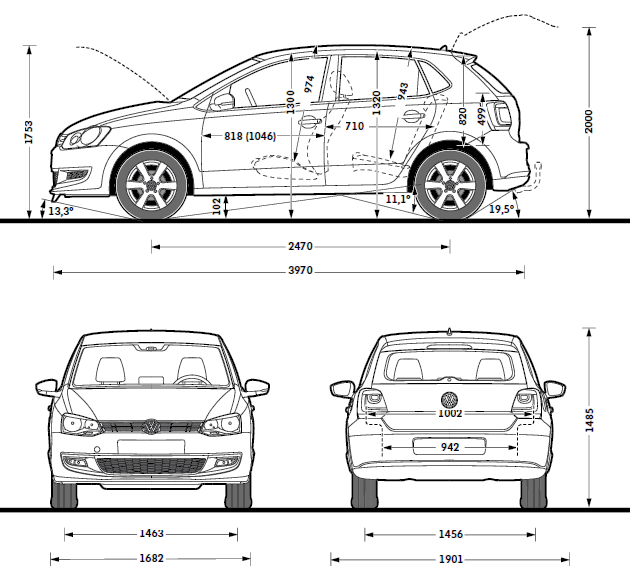Volkswagen Polo 5 dane techniczne nowego modelu Volkswagen Golf