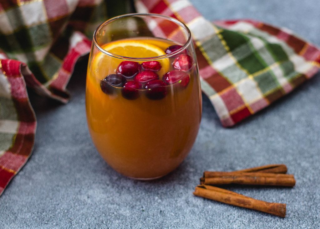Apple Cider with Orange and Cranberries Creative Commons Bilder