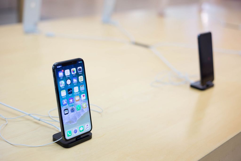Apple iPhone X im Store Bilder und Fotos (Creative Commons 2.0)