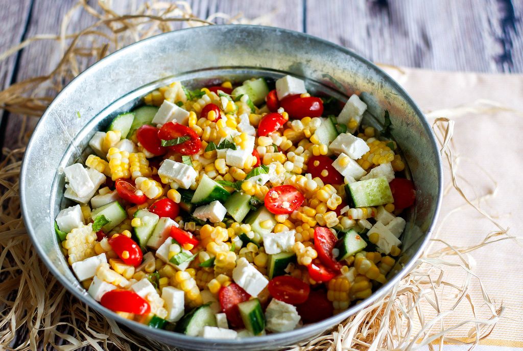 fresh corn salad Creative Commons Bilder