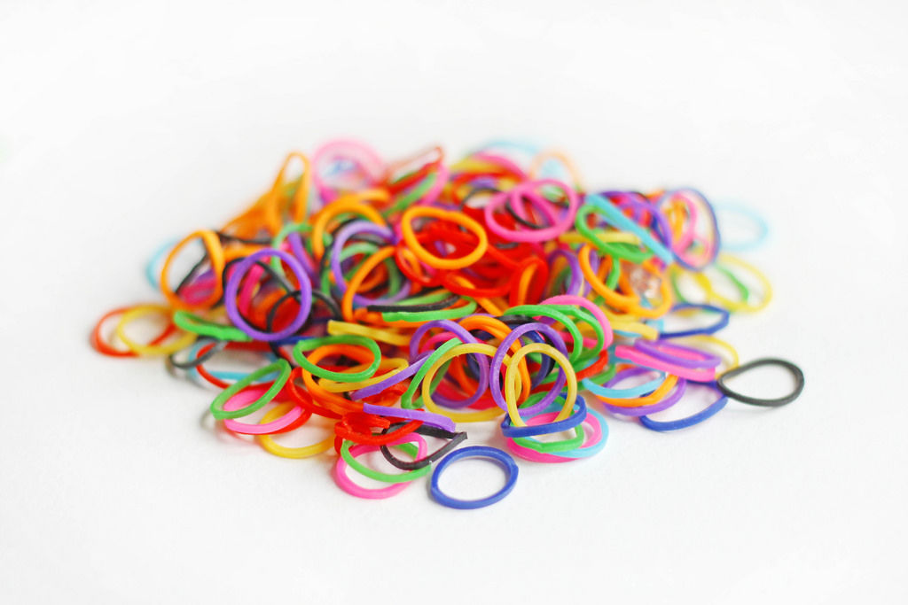Gummibänder / Colourful Rubber Bands Creative Commons Bilder
