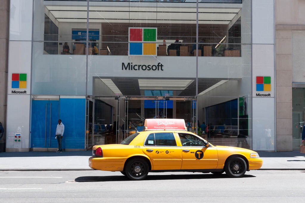 Microsoft Store in New York City, USA Creative Commons Bilder