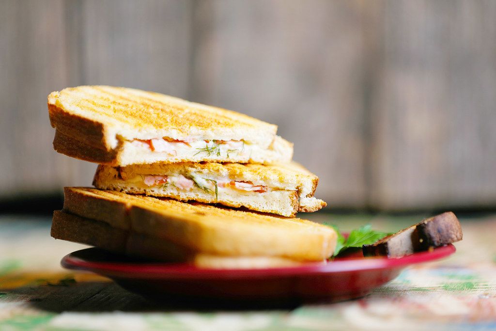 Sandwich with toast bread Creative Commons Bilder