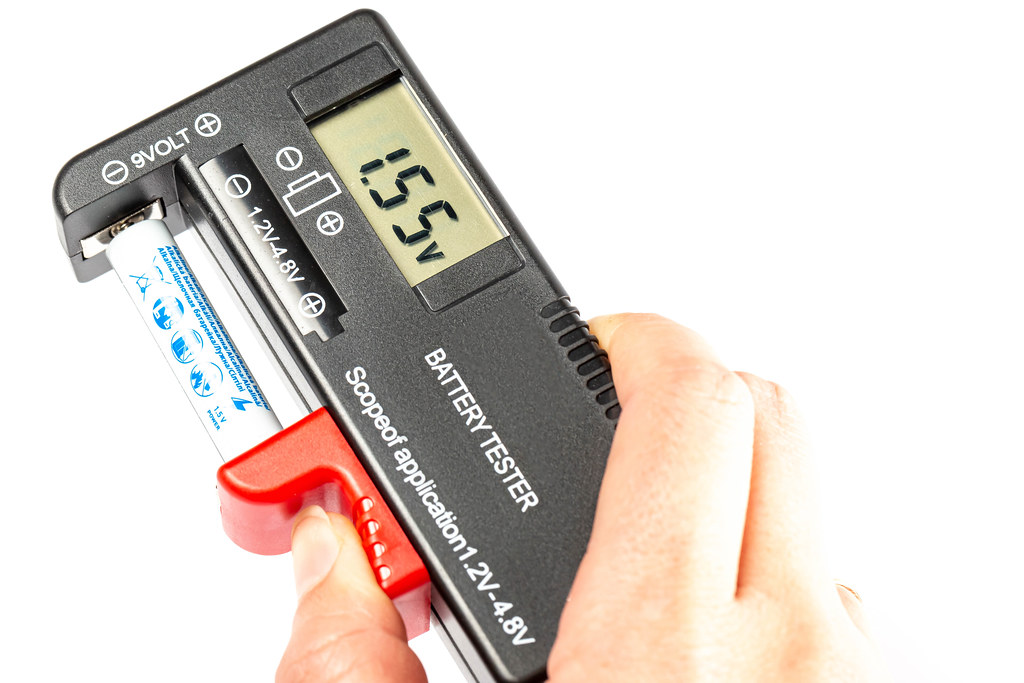 Battery measuring instrument, charge measure tool Creative Commons Bilder