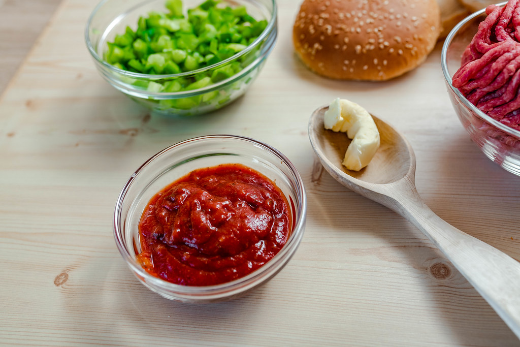 Ketchup CloseUp For Burger Recipe Creative Commons Bilder