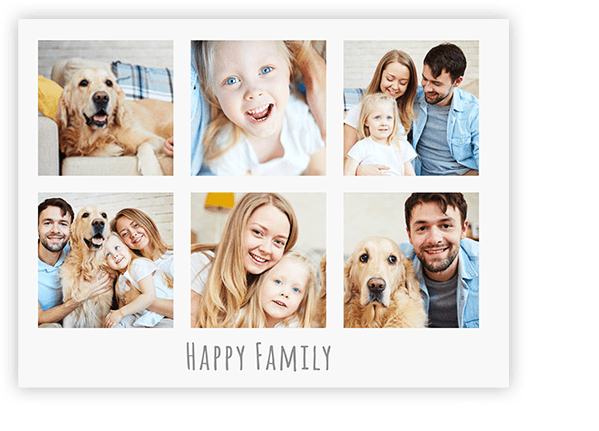 Collage Maken | 2 Tot 100 Foto's | 250 Gratis Sjablonen