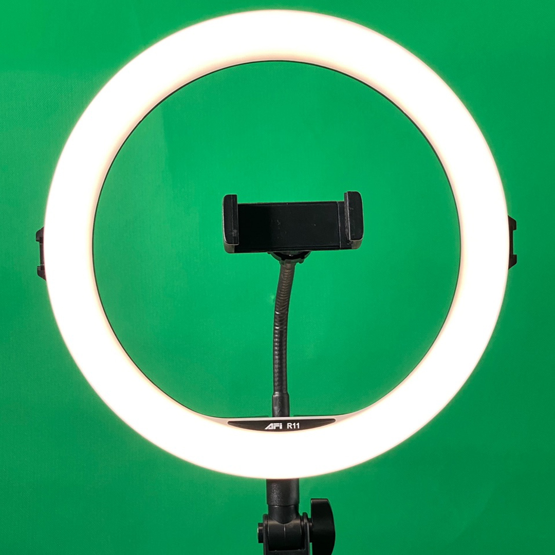 AFI R11 11" LED Ring Light With Tripod Stand FotoCrown