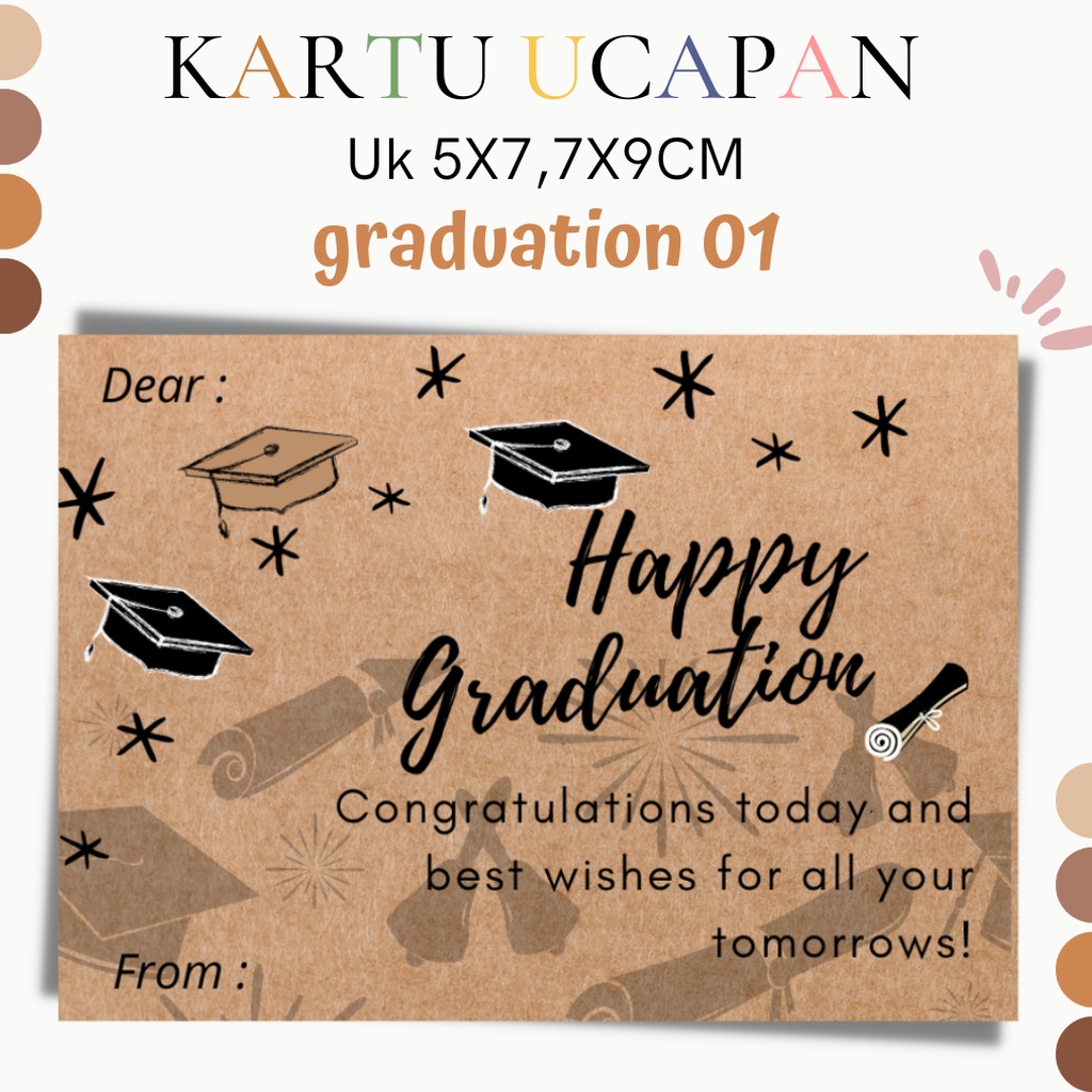 10 Macam Congratulation Card Pilihan Ucapan Selamat yang Kreatif dan