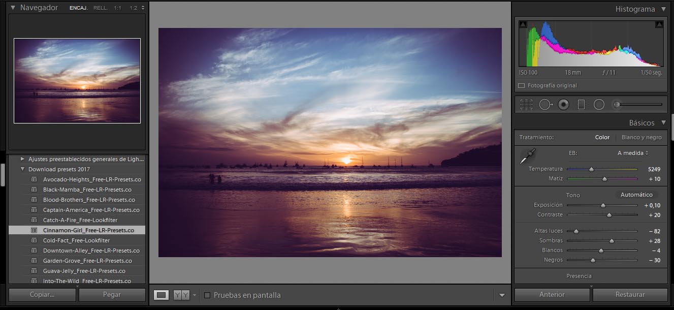 Tutorial y descarga Presets de Lightroom Gratuitos Fotodinero