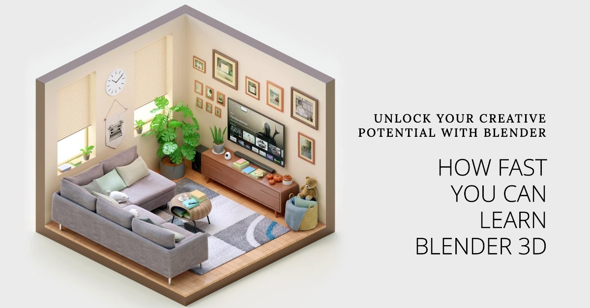 How long does it take to learn the Blender software? FotoRealist