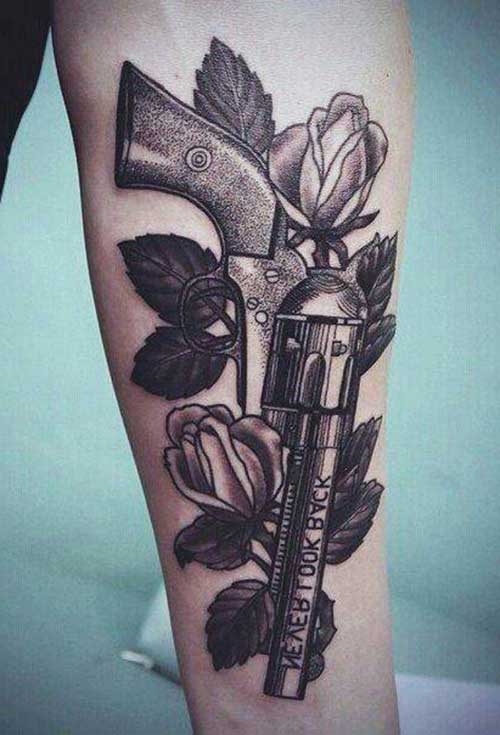 Caveira Tatuagem No Dedo Masculina MMOD 37 Tatuagens/Desenhos de Armas Antigas, Pequenas, de Fogo!