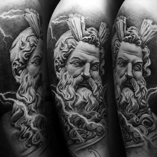 25 Ideias de Tatuagens de Zeus (Deus Grego) 25 Ideias de Tatuagens de Zeus (Deus Grego)