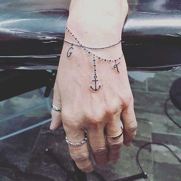 19 tatuagens de pulseiras que ficaram incríveis! Tatuagens, Tatuagens 15+ Mejor Nuevo Pulso Pulseira Tipo Tatuagem Feminina Angelito Cortuna