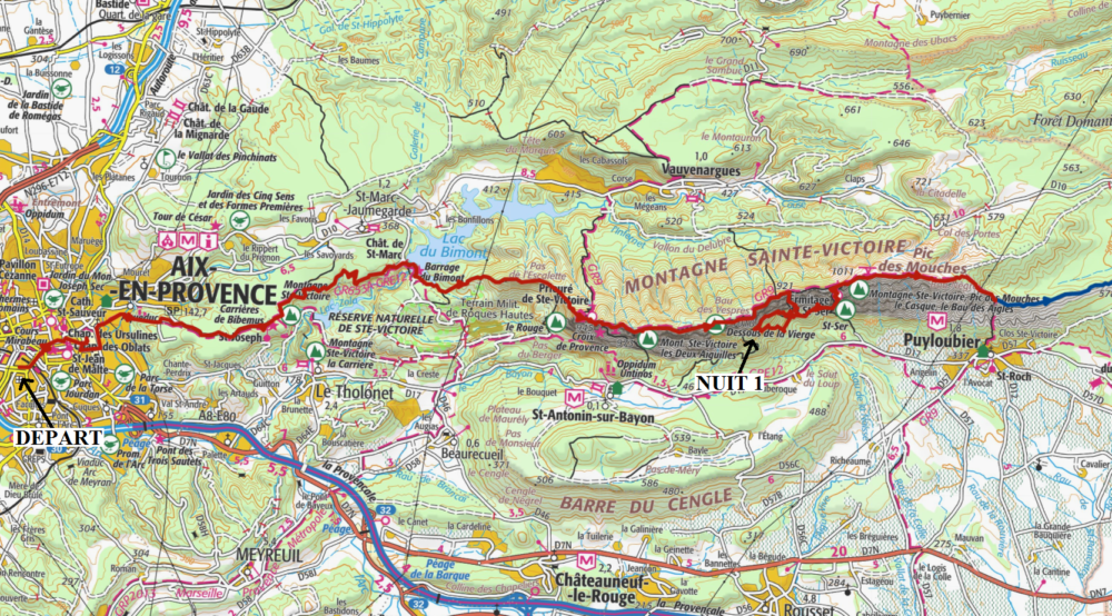 La Provence de SainteVictoire en SainteBaume (octobre 2019) 1/3