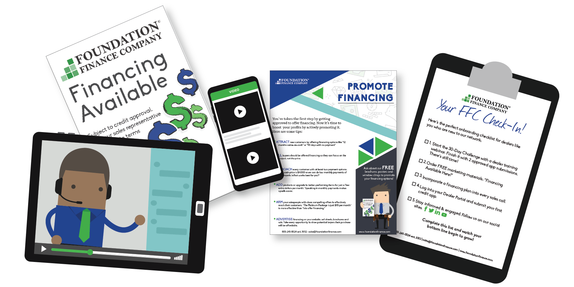 Custom Customer Brochure Foundation Finance Company
