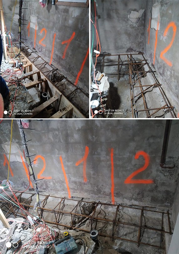 Benching basement in Toronto & GTA Foundation Service